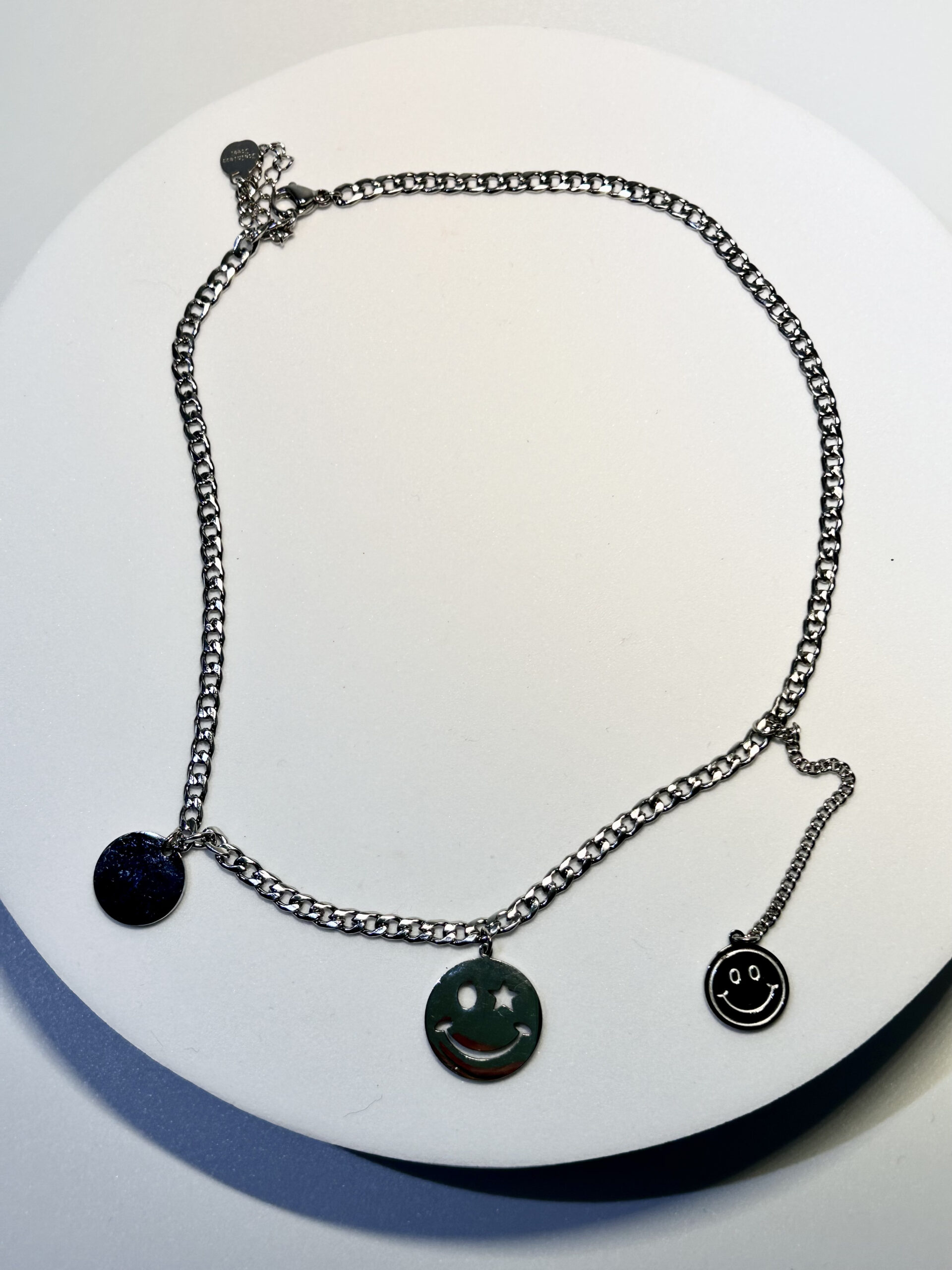 Colgante SMILE plata