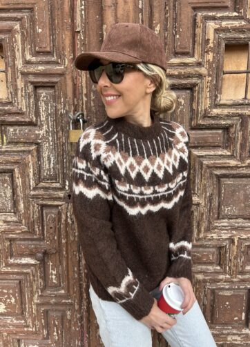 Jersey ZERMATT marrón